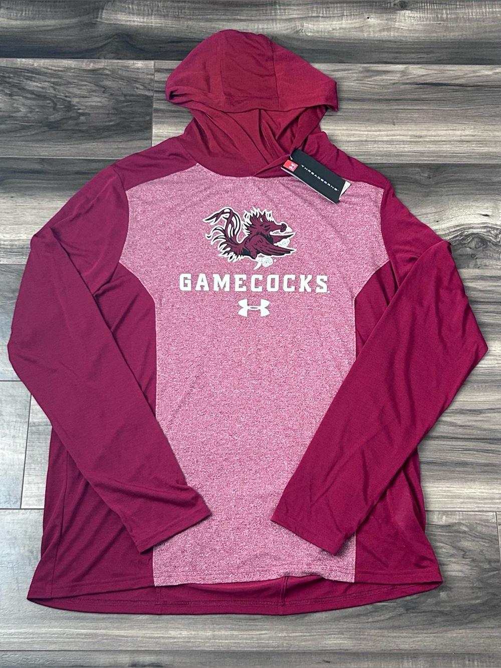 Under Armour South Carolina Gamecocks Men’s Large Threadborne Light Hoodie